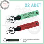 MiaWiki Kişiye Özel Motorcu Anahtarlığı İsim Plaka, Standart, MH-KAN-MT-12019x2, Nar Çiçeği-Yeşil-yeşil, üniseks-yetişkin
