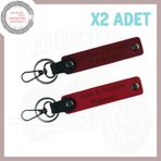 MiaWiki Kişiye Özel Plaka Ve İsim Yazılı Anahtarlık, Standart, MH-KAN-MT-4070x2, Kırmızı-Bordo, üniseks-yetişkin