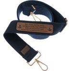 Miawiki Lacivert Renk, 120 cm Uzunluk, Hediyelik Seçenek Kişiye Özel Crossbody Çanta Kayışı, Herkese Armağan