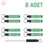MiaWiki Miniklere Özel İsim Yazılı Karne Hediyesi, Standart, MH-KAN8524X8, Açık Yeşil & Siyah, üniseks-çocuk