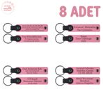 MiaWiki Miniklere Özel İsim Yazılı Karne Hediyesi, Standart, MH-KAN8576X8, Pembe, üniseks-çocuk