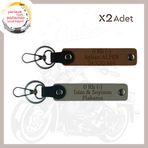 MiaWiki Motor Severlere İsim Plaka Kan Grubu Anahtarlık, Standart, MH-KAN-MT-4459x2, Kül Gri-Açık Kahve, üniseks-yetişkin