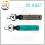 MiaWiki Motor Tutkunlarına İsim Plaka A Kan Grubu Yazılı, Standart, MH-KAN-MT-4865x2, Kül Gri-Koyu Turkuaz, üniseks-yetişkin