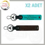 MiaWiki Motor Tutkunlarına Özel İsim Plaka Anahtarlık, Standart, MH-KAN-MT-4653x2, Koyu Turkuaz-Koyu Kahve, üniseks-yetişkin