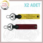 MiaWiki Motor Tutkunlarına Özel İsim Plaka Anahtarlık, Standart, MH-KAN-MT-4747x2, Sarı-Bordo, üniseks-yetişkin