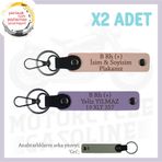 MiaWiki Motor Tutkunlarına Özel İsim Plaka Kan Grubu Anahtarlık, Tek Ebat, MH-KAN-MT-8247x2, Yavruağzı-Mor Menekşe-gri, üniseks-yetişkin