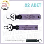 MiaWiki Motor Tutkunlarına Özel İsim Plaka Kan Grubu, Standart, MH-KAN-MT-6892x2, Mor Menekşe-siyah, üniseks-yetişkin