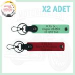 MiaWiki Motorculara Özel İsim Plaka Kan Grubu Anahtarlık, Standart, MH-KAN-MT-4686x2, Kırmızı-Yeşil, üniseks-yetişkin