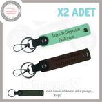 MiaWiki Motorculara Özel İsim ve Plaka Yazılı Anahtarlık, Standart, MH-KAN-MT-12320x2, Yeşil-Koyu Kahve-yeşil, üniseks-yetişkin