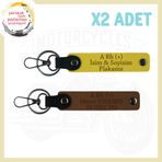 MiaWiki Motorsiklet Tutkununa Özel Tasarım Anahtarlık, Standart, MH-KAN-MT-4220x2, Açık Kahve-Sarı, üniseks-yetişkin