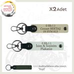 MiaWiki Motosiklet Acil Durum Anahtarlığı, Standart, MH-KAN-MT-10517x2, Beyaz-Sütlü Kahve-yeşil, üniseks-yetişkin