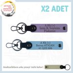 MiaWiki Motosiklet Ehliyeti Olanlara Özel İsim Plaka Kan Grubu Anahtarlık, Standart, MH-KAN-MT-5859x2, Mor Menekşe-Gök Mavi-sütlü kahve, üniseks-yetişkin