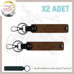MiaWiki Motosiklet Severler İsim Plaka Kan Grubu Anahtarlık, Standart, MH-KAN-MT-6446x2, Açık Kahve-lacivert, üniseks-yetişkin