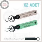 MiaWiki Plaka & İsimli Anahtarlık Motor Tasarım, Standart, MH-KAN-MT-12334x2, Yeşil-Pudra-siyah, üniseks-yetişkin
