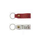 MiaWiki Türk Yazılı İkili Deri Anahtarlık, Standart, MH-AN8830X2, üniseks-yetişkin
