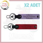 MiaWiki Yol Arkadaşlarına Özel İsim Plaka Kan Grubu, Standart, MH-KAN-MT-4694x2, Mor Menekşe-Kırmızı, üniseks-yetişkin