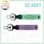 MiaWiki Yol Tutkununa İsim Plaka A Rh Kan Grubuna Özel, Standart, MH-KAN-MT-4910x2, Mor Menekşe-Yeşil, üniseks-yetişkin