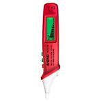 Mibee VC1018 Temassız LCD Dijital Voltaj Test Cihazı -1000V Çok Fonksiyonlu Kalem Test Cihazı AC/DC Voltaj Dedektörü Elektrik Sürekliliği Pil Testi Sesli Işık Alarmlı Kalem