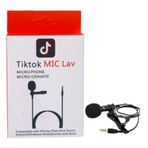 Mıc Lav Tiktok Youtuber Yaka Mikrofonu Telefon İçin (android-ıos)