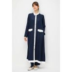 Micca %100 Doğal Lyocell Maxi Dökümlü Soft Kumaş Summer Garnili Maxi Elbise Ferace-Laci - 42