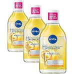 Micellar Aydınlatıcı Makyaj Temizleme Suyu 400 Ml,Suya Dayanıklı Makyajı Çıkarır,Ovalama Gerektirmez,Serum İçerikli,C Vitamini,E Vitamini, (3 Paketi)