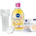 Micellar Makyaj Temizleme Suyu 400Ml Cellular Expert Cushion Yüz Güneş Krem,Orta Ton,Pamuk Hediye
