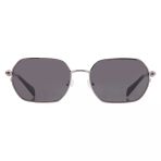 Michael Kors Güneş Gözlüğü - Asimetrik Füme Metal Çerçeve Koyu Gri Cam Uv400 0Mk1165 100287 57