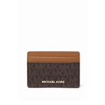Michael Kors Jet Set Kadınlar için Seyahat Cüzdanı, Kahverengi, 15x11x19