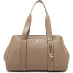 Michael Kors Kadın %100 Deri Marka Logo Aksesuar Detaylı Uzun Omuz Askılı Günlük Kullanıma Uygun Şık Görünüşlü Bej Omuz Çantası 30T5G1ZT7L 297