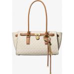 Michael Kors Kadın Hamilton Moderne Küçük Boy Dei Imza Logolu Ekru Omuz Çantası 30F5GNXT0B-VANILAACRN