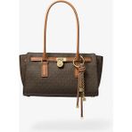Michael Kors Kadın Hamilton Moderne Küçük Boy Dei Imza Logolu Kahverengi Omuz Çantası 30F5GNXT0B-BRN/ACORN
