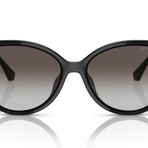 Michael Kors Kadın MK2184U Dupont Evrensel Fit Kedi Gözü Güneş Gözlüğü, Koyu Kaplumbağa/Kahverengi Gradyan Polarize, 56 mm