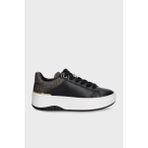 Michael Kors Logolu Deri Sneaker Ayakkabı 43F5DTFS6L292 Bayan Ayakkabı 43F5DTFS6L 292 - 2J9-Siyah