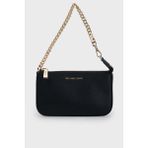 Michael Kors Logolu Zincir Askılı Pouches And Clutches Çanta Bayan Çanta 32F7GFDW6L 001 - Siyah