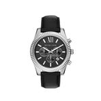 Michael Kors MK9256 Siyah Deri Erkek Kol Saati