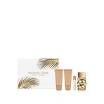 Michael Kors Pour Femme Edp 100 Ml Parfüm + Duş Jeli 100 Ml + Vücut Losyonu 100 Ml + Seyahat Boy 10 Ml Kadın Parfüm Seti - Altın