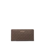 MICHAEL Michael Kors Kadın Bryant Large Slim Snap Cüzdan, Kahverengi/Meşe Palamudu, One Size, Bryant Large Slim Snap Cüzdan