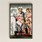 Michelangelo Manchester Madonna Tablosu - Kutsal Aile Temalı Rönesans Eseri