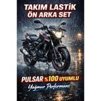 Michelin Bajaj Pulsar Rs 200 Pilot Street Takım Lastik %100 Uyumlu