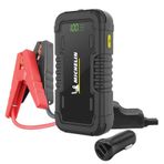 Michelin MJS160 12 V 2000 amp Powerbank Led Lamba ve Lityum Polimer Akü Takviye
