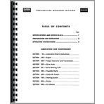 Michigan 180 Tractor Dozer Chassis Service & Operators Manual