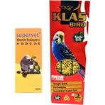 Miçiko Muhabbet Kuşu Yem Vitamin Seti