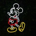 Mickey Mause Neon Tabela Neon Yazı Dekoratif Aydınlatma