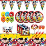 Mickey Mouse 32 Kişilik Doğum Günü Parti Malzemeleri Seti