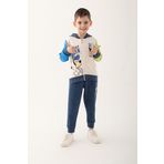 Mickey Mouse D4818-3 Vanilya Erkek Çocuk Eşofman Takımı