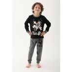 Mickey Mouse D4821-3 Siyah Erkek Çocuk Pijama