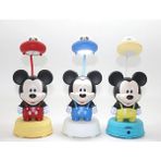 Mickey Mouse Masa Üstü Lamba Şarjlı USB ALK2714 KAYALI27-KYL5U4U - 0 - Siyah