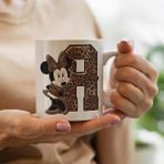 Mickey Mouse Minnie Temalı A Harfli Kupa Bardak - 199 ml