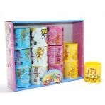 Mickey Mouse Ve Minnie Baskılı Magic Spring Stres Yayı - Standlı Karışık Renk 12'Li Seti Alk3985