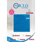 Miclo Cleaning Mikrofiber Temizlik Bezi 40x40 cm Antibakteriyel Yüksek Toz Tutma Kapasiteli Dayanıklı - Mavi - Standart